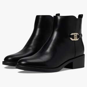 Tommy Hilfiger Women's Black Ankle Boots
